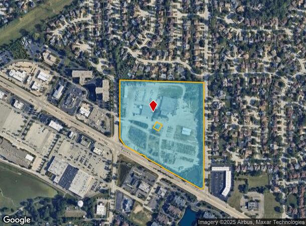  4N755 N Lombard Rd, Addison, IL Parcel Map