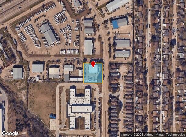 2945 E Meadows Blvd, Mesquite, TX Parcel Map