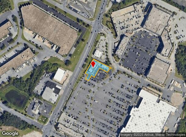 3599 Washington Blvd, Halethorpe, MD Parcel Map