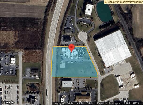  2390 Enterprise St, Fremont, OH Parcel Map