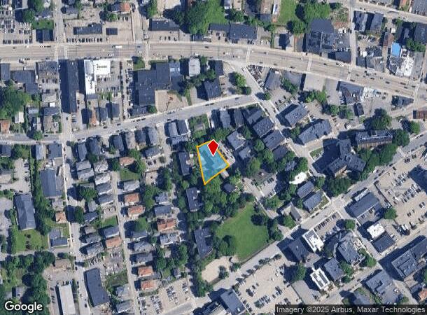  25 Ethan Allen St, Worcester, MA Parcel Map
