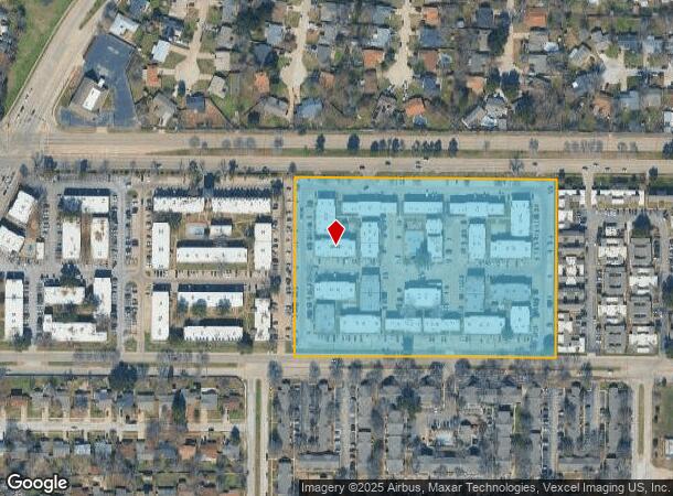  501 Jackson Square Dr, Arlington, TX Parcel Map