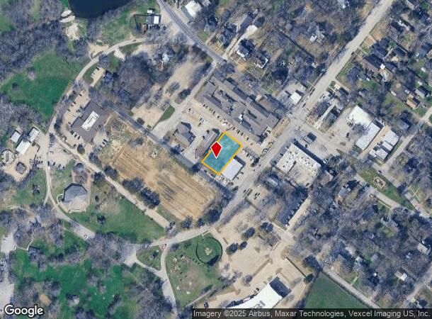  1404 W Jefferson St, Waxahachie, TX Parcel Map