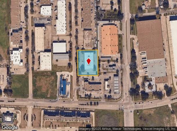 2452 Lacy Ln, Carrollton, TX Parcel Map