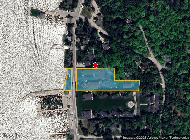 10080 Water St, Ephraim, WI Parcel Map