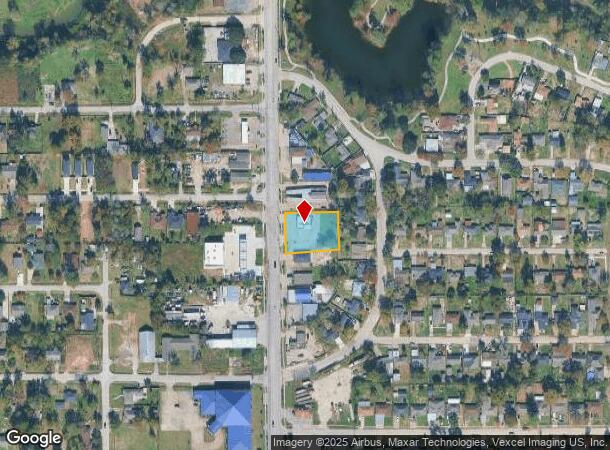 9122 Mesa Dr, Houston, TX Parcel Map