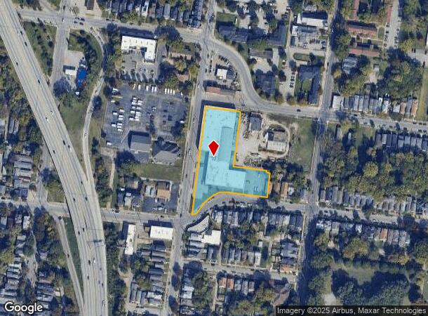  1109 S Preston St, Louisville, KY Parcel Map