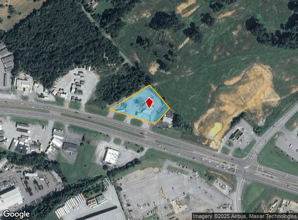  585 E Andrew Johnson Hwy, Greeneville, TN Parcel Map