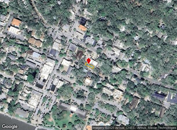 521 Oglethorpe Ave, Saint Simons Island, GA Parcel Map