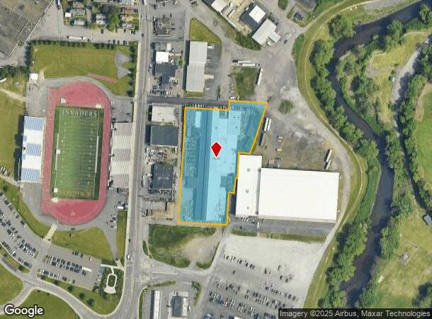  400 Gilligan St, Scranton, PA Parcel Map