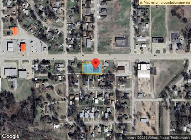  723 W Doolin Ave W, Blackwell, OK Parcel Map