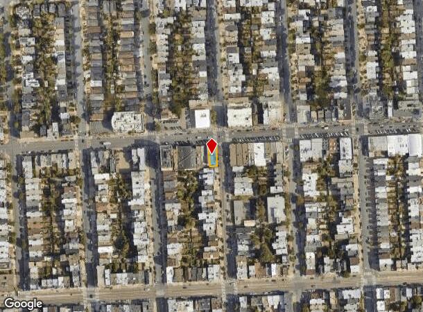  2401 Irving St, San Francisco, CA Parcel Map