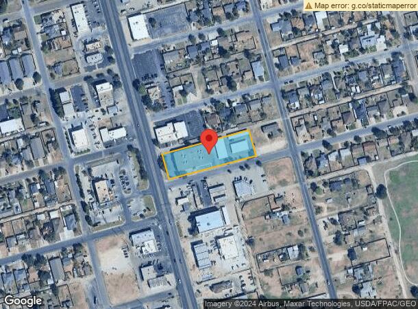  2500 N Big Spring St, Midland, TX Parcel Map