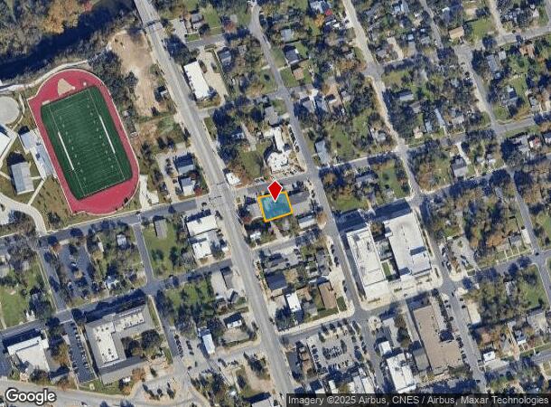  107 E Anderson Ave, Round Rock, TX Parcel Map