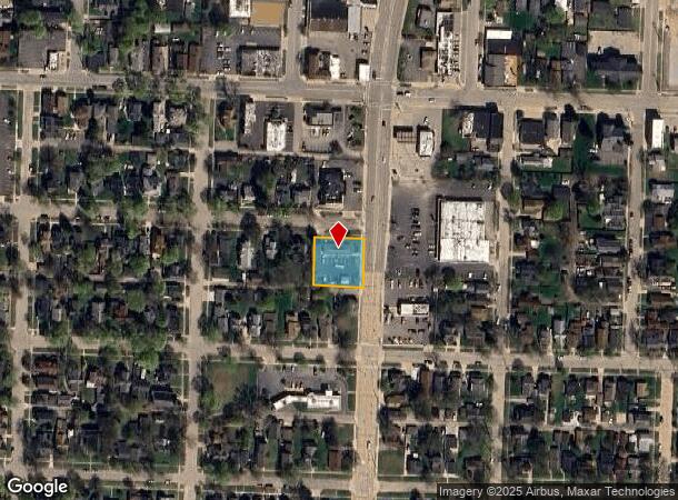 206 Cypress St, Manistee, MI Parcel Map