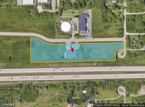3361 Hulett Rd, Okemos, MI Parcel Map