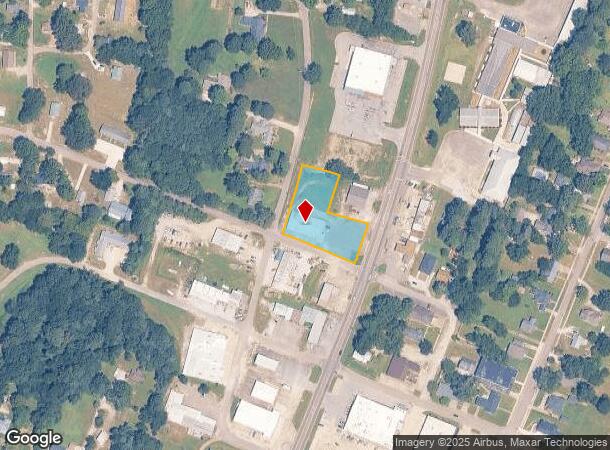 401 N Fourth St, Baldwyn, MS Parcel Map