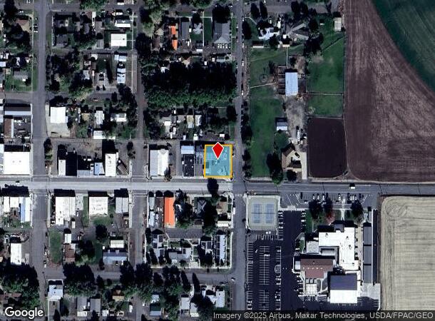 457 W Main St, Athena, OR Parcel Map