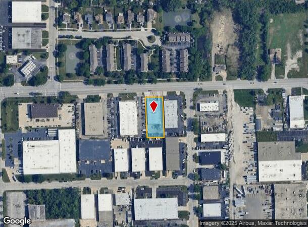  719 W Fullerton Ave, Addison, IL Parcel Map