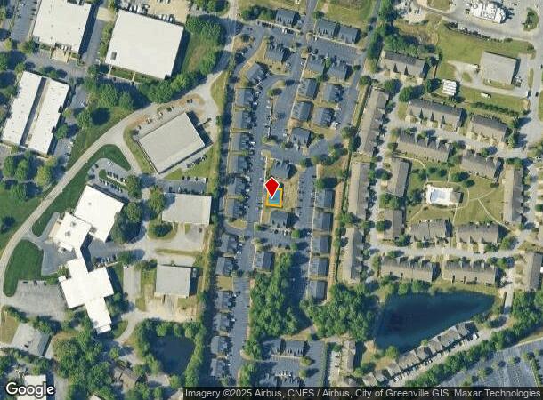  223 Adley Way, Greenville, SC Parcel Map