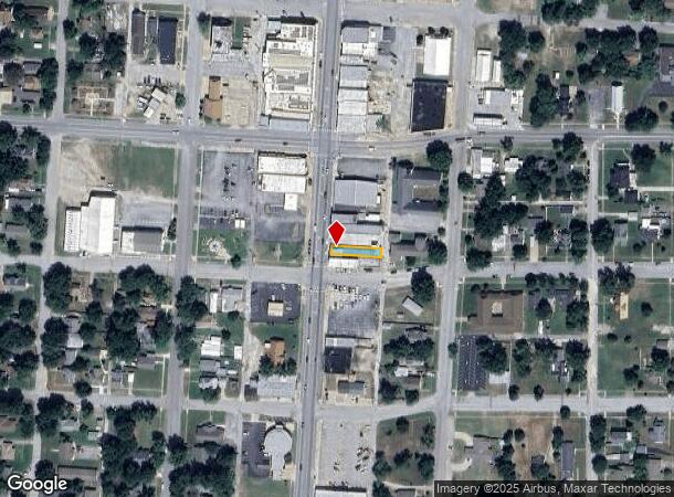 1242 Military Ave, Baxter Springs, KS Parcel Map