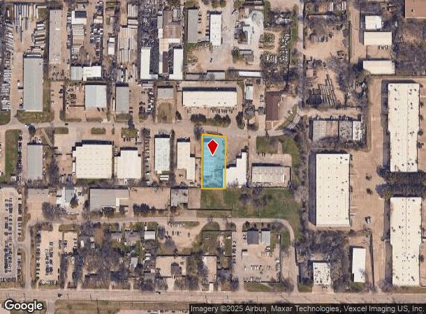  2400 Hinton Dr, Irving, TX Parcel Map