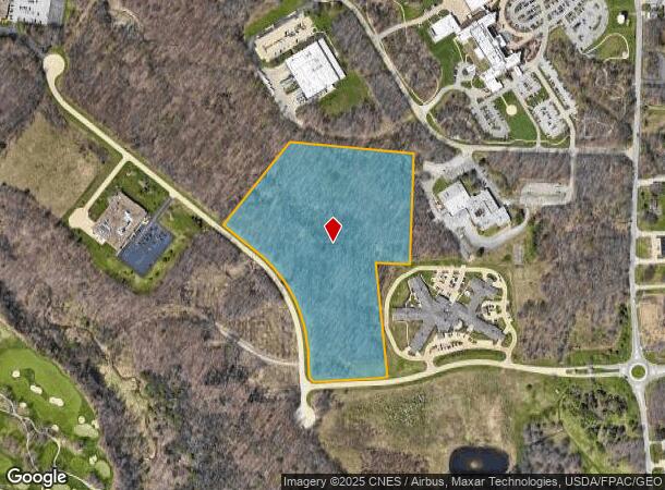 10905 Capital Pkwy, Concord Township, OH Parcel Map