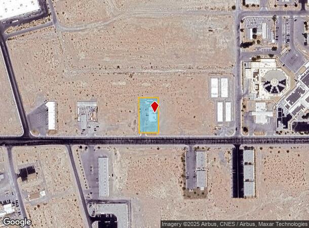 1360 E Basin Ave, Pahrump, NV Parcel Map