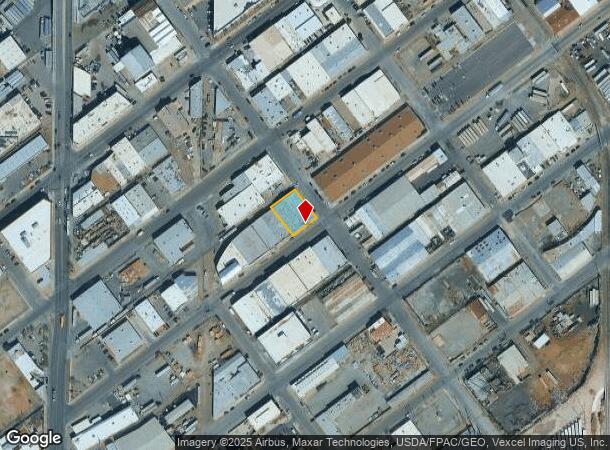  1619 Bassett Ave, El Paso, TX Parcel Map