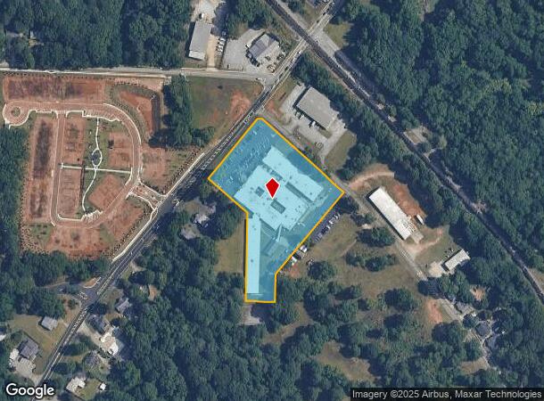  198 Hampton St, Mcdonough, GA Parcel Map