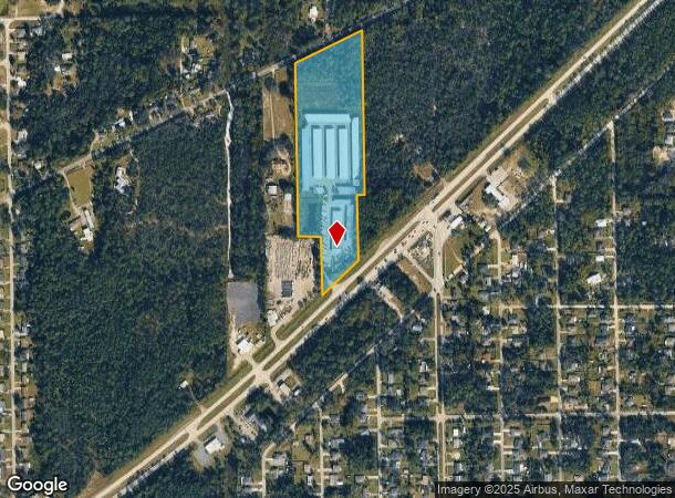 2425 E International Speedway Blvd, Deland, FL Parcel Map