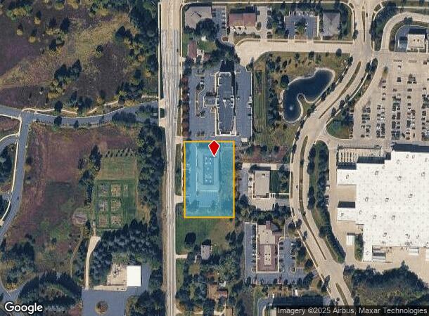  2021 S 18Th Ave, West Bend, WI Parcel Map