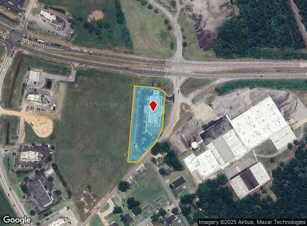  235 Peachtree St, Waynesboro, GA Parcel Map