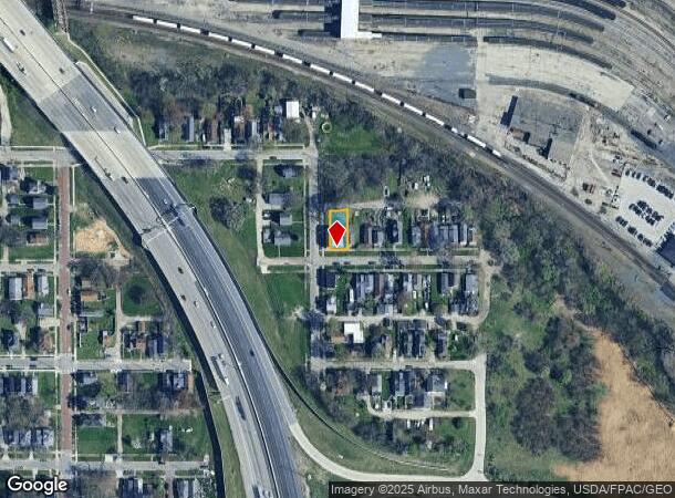 56 Jervis St, Toledo, OH Parcel Map