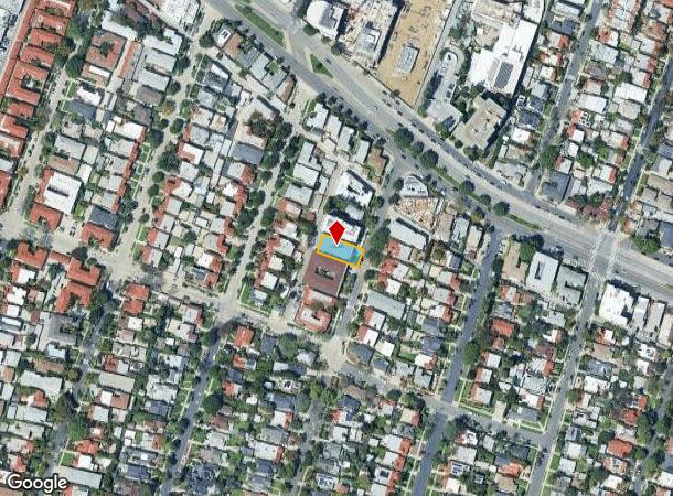 1133 S Spaulding Ave, Los Angeles, CA Parcel Map
