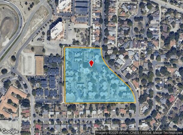 8835 Willmon Way, Windcrest, TX Parcel Map