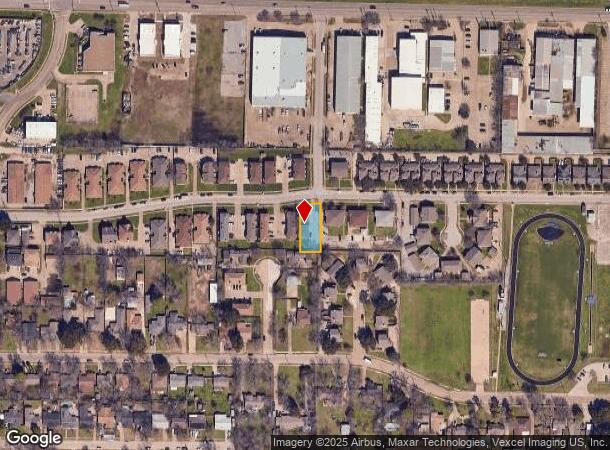 3034 Tudor Ln, Irving, TX Parcel Map