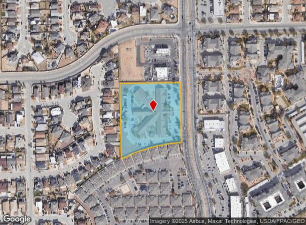  11169 Sean Haggerty Dr, El Paso, TX Parcel Map