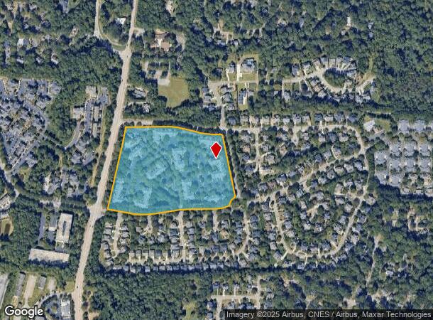 2000 Inman Park Dr, Raleigh, NC Parcel Map