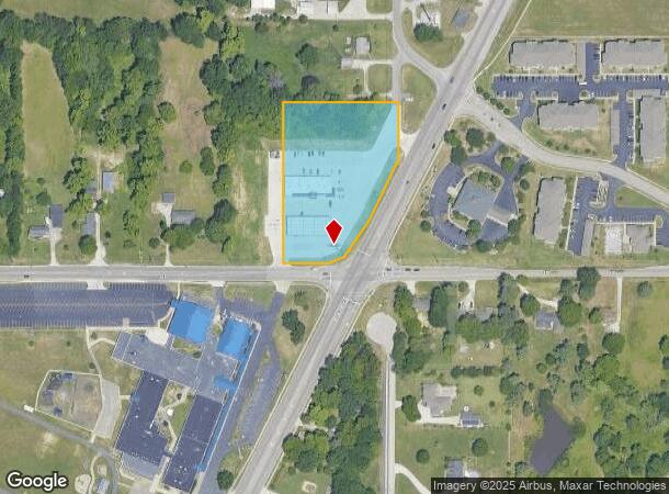  7288 Oak Grove Rd, Newburgh, IN Parcel Map