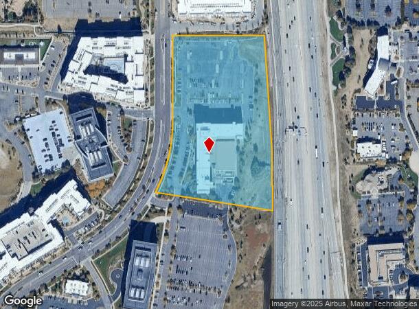 10345 Park Meadows Dr, Lone Tree, CO Parcel Map