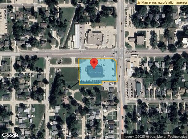  1301 W Norfolk Ave, Norfolk, NE Parcel Map