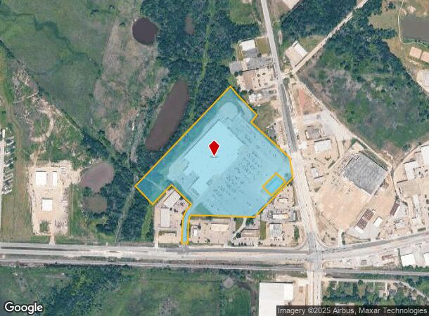 1900 W Moore Ave, Terrell, TX Parcel Map