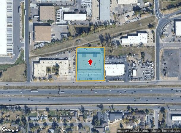 10601 N I 70 Service Rd, Wheat Ridge, CO Parcel Map