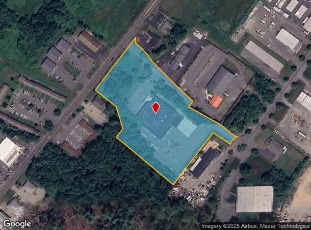  191 Northampton St, Easthampton, MA Parcel Map