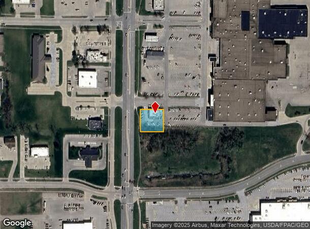 2614 S Center St, Marshalltown, IA Parcel Map
