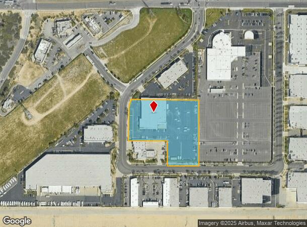  1495 Auto Center Dr, Ontario, CA Parcel Map