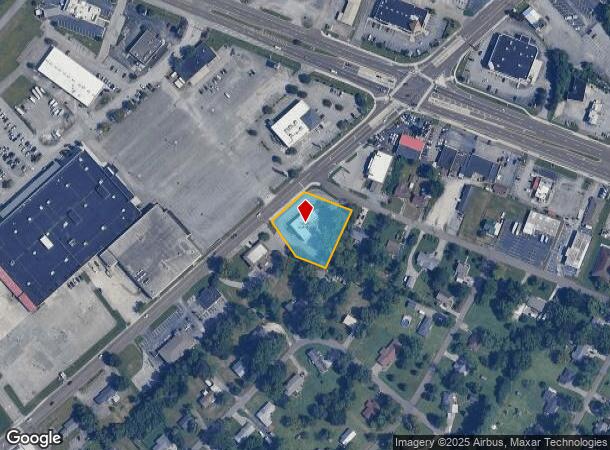  1104 Merchant Dr, Knoxville, TN Parcel Map