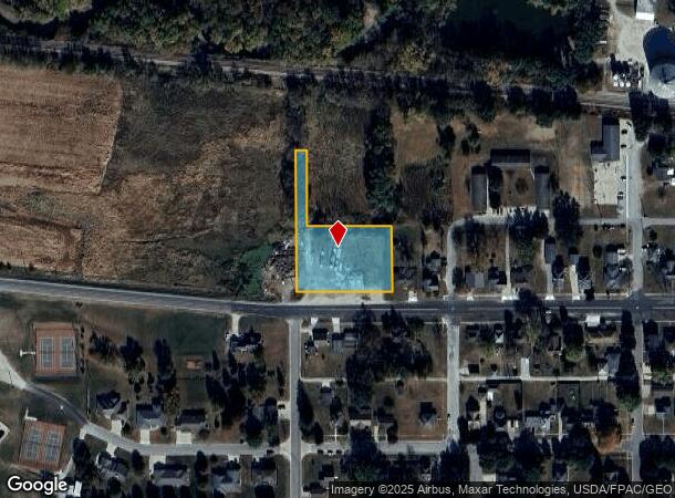 1230 Parriott St, Aplington, IA Parcel Map