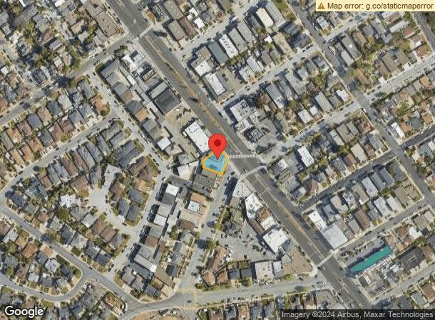  1703 El Camino Real, Millbrae, CA Parcel Map